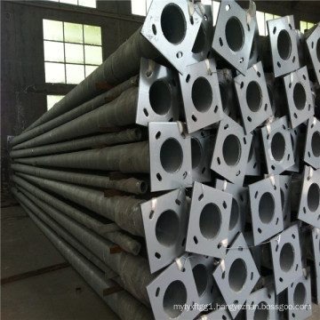 Hot-DIP Galvinized 10msolar Lamp Post Prices of Steel Poles